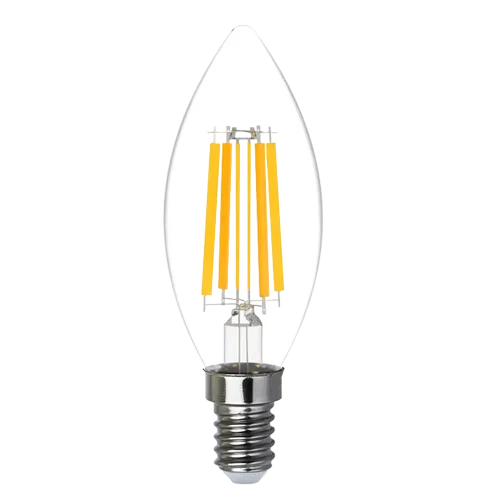 Lâmpada LED Mundial Vela Dimerizável Filamento 220V E14 4 watts 2500K IRC90 300° ML-0265