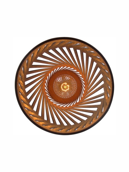 Pendente Classic Lar Balaio Longo 15 Madeira 1L E27 Ø135x440mm 1052
