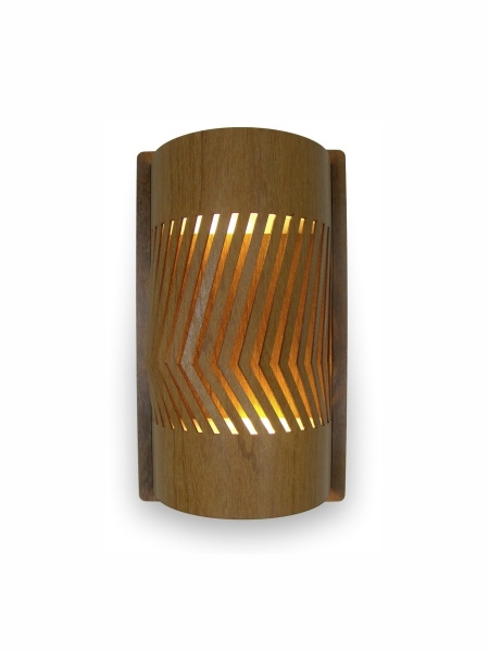 Arandela Classic Lar Balaio Madeira 2L G9 245x145x85mm 1058
