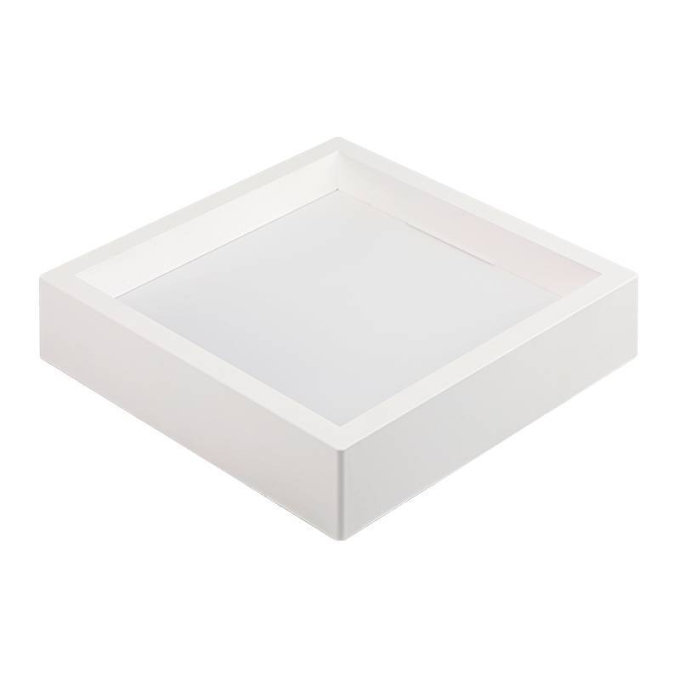 Painel Sobrepor Quadrado Nordecor Kais 24 watts 6500K Branco Bivolt 282x282mm 4251