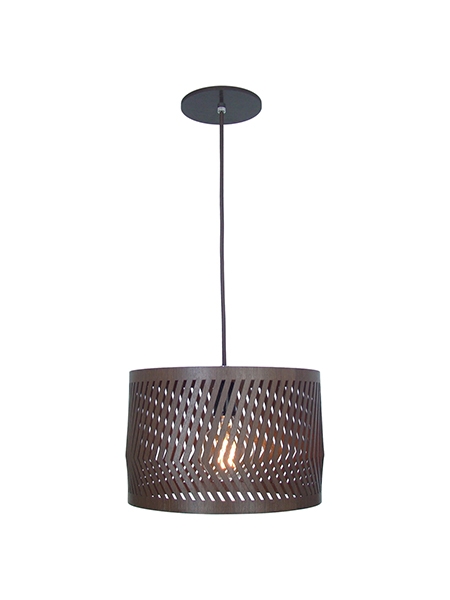 Pendente Classic Lar Balaio 28 Madeira 1L E27 Ø275x185mm 1056
