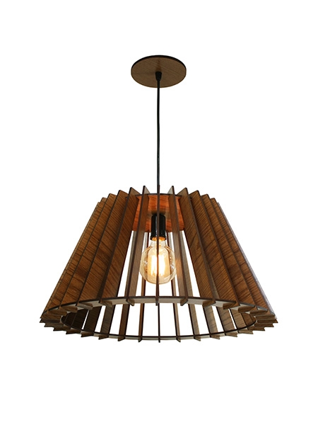 Pendente Classic Lar Cone 1L E27 Ø460x240mm 1025