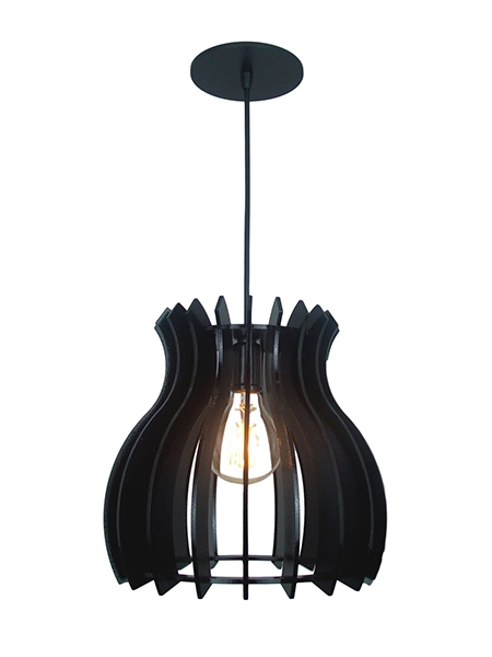 Pendente Classic Lar Coroa 1L E27 Ø300x300mm 1007