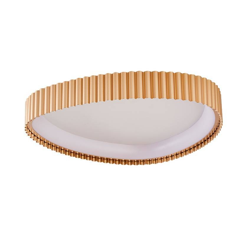 Plafon Nordecor Rivy 20 watts Multitemperatura Dourado 450x80mm 90016