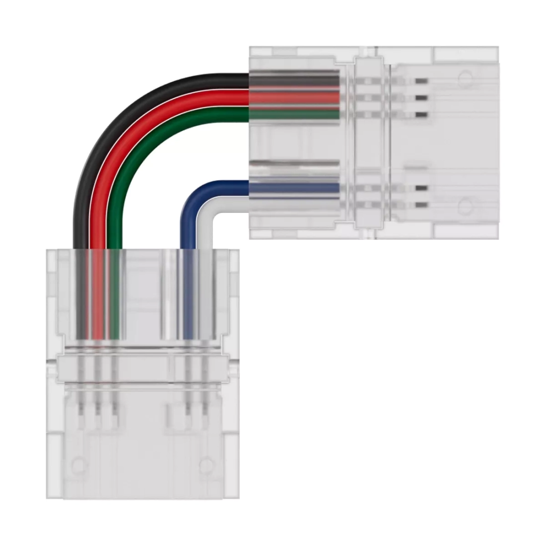 Conector 5 Fios Stella Emenda L para Fita All Light Ultra RGB+W STL25841