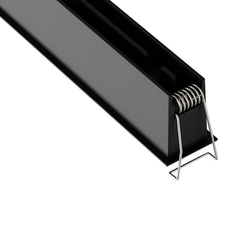 Embutido Nordecor Powerlux 12 Focos 18 watts Preto 2700K IRC97 36° Bivolt 109x32x40mm 80011