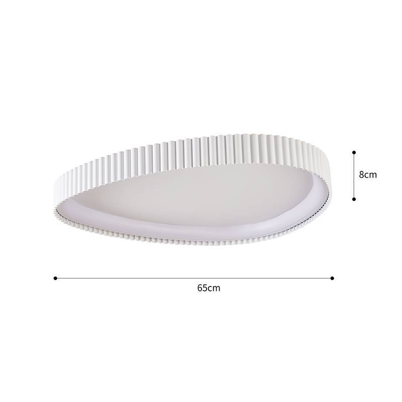 Plafon Nordecor Rivy 36 watts Multitemperatura Branco 650x80mm 90015