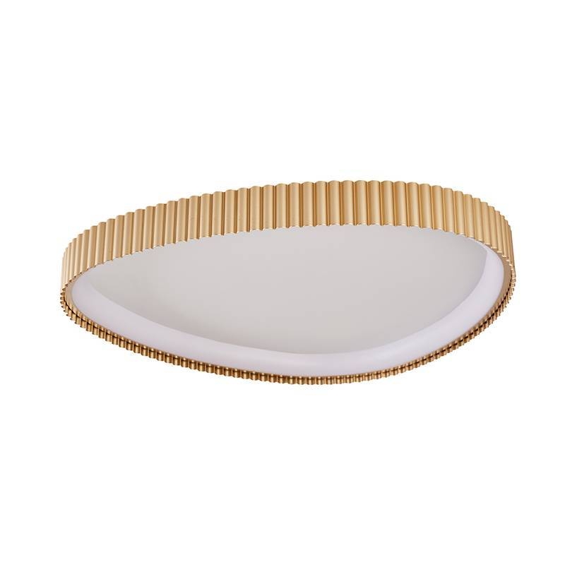 Plafon Nordecor Rivy 36 watts Multitemperatura Dourado 650x80mm 90017