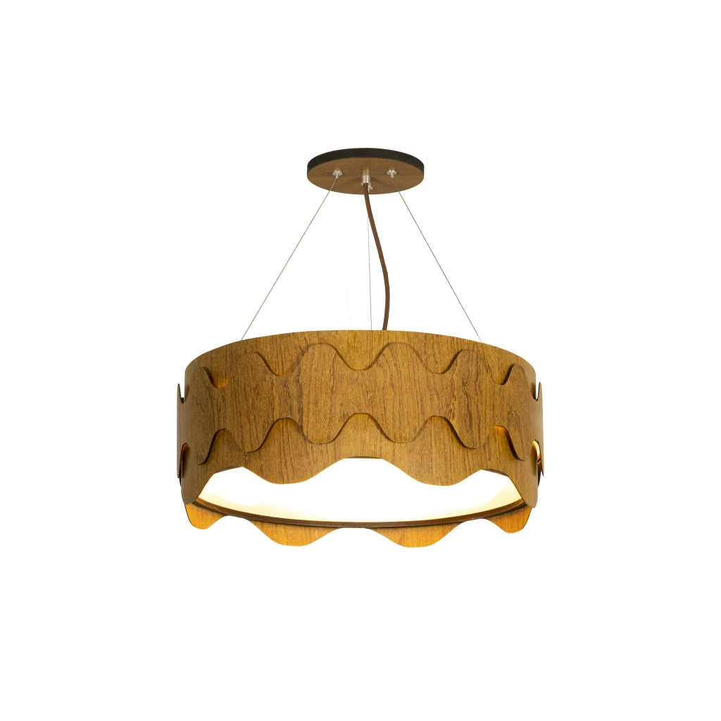 Pendente Classic Lar Sólido Atlântico 45 3L E27 Ø440x180mm 1312

