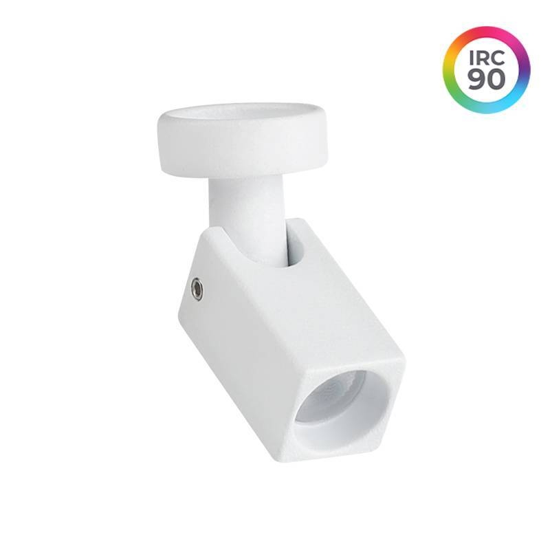 Mini Spot Nordecor Lit Sobrepor 1 watt 24V IRC90 3000K 24° Branco IP20 13x13x25mm 6983