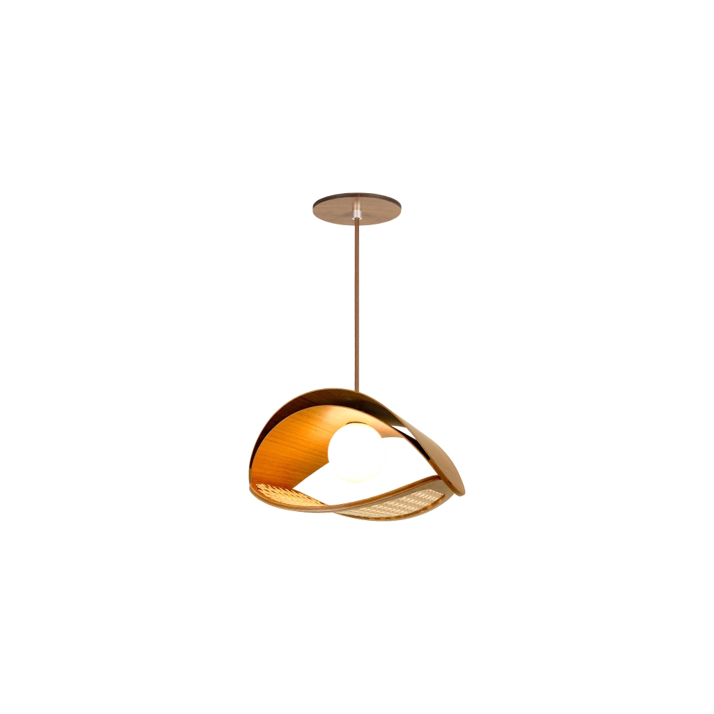 Pendente Classic Lar Saros 30 1L G9 150x230x300mm 1325

