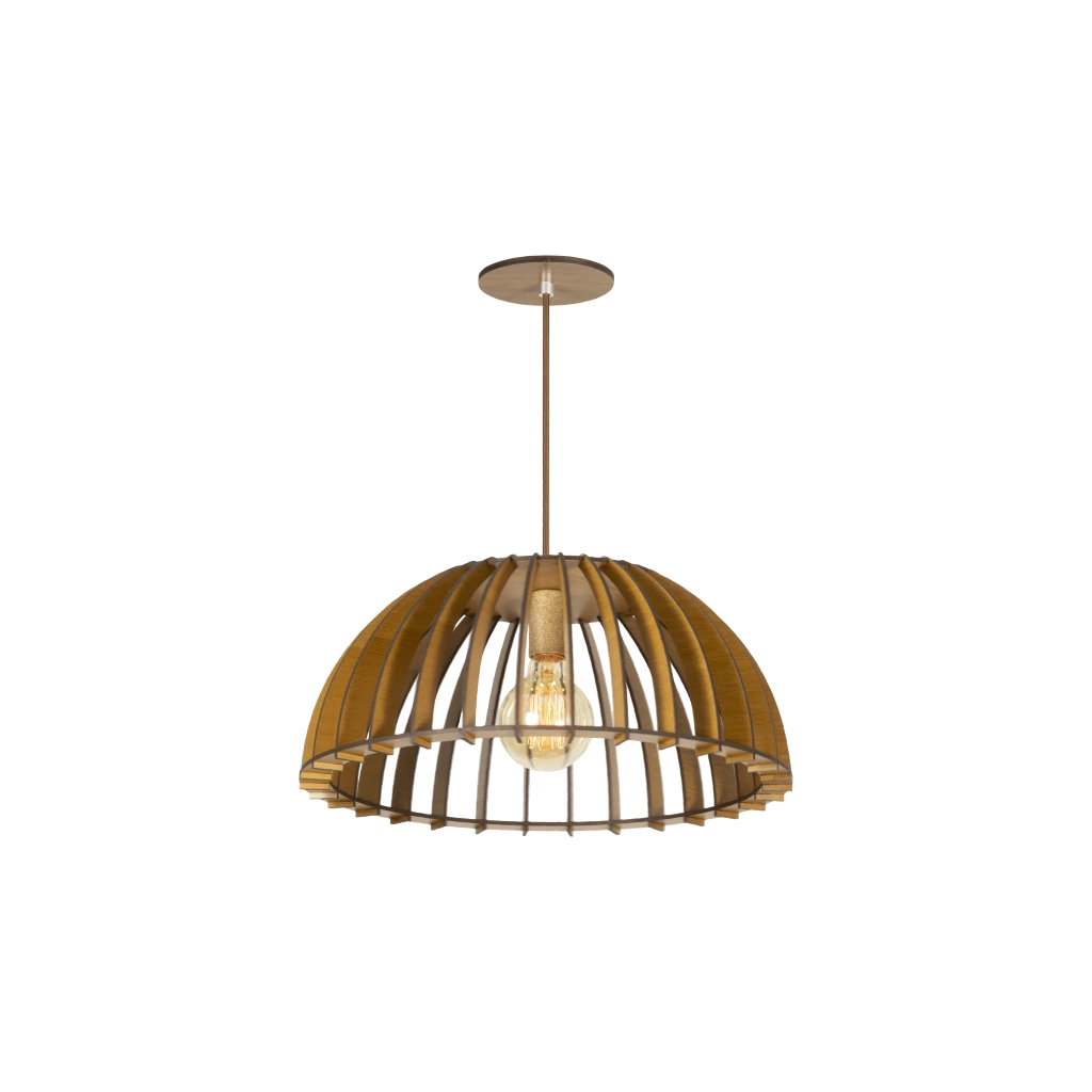 Pendente Classic Lar Cumbuca 1L E27 Ø400x175mm 1047
