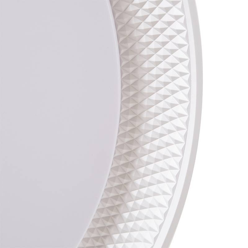 Plafon Nordecor Zyra 33 watts Multitemperatura Branco Ø490x70mm 90032