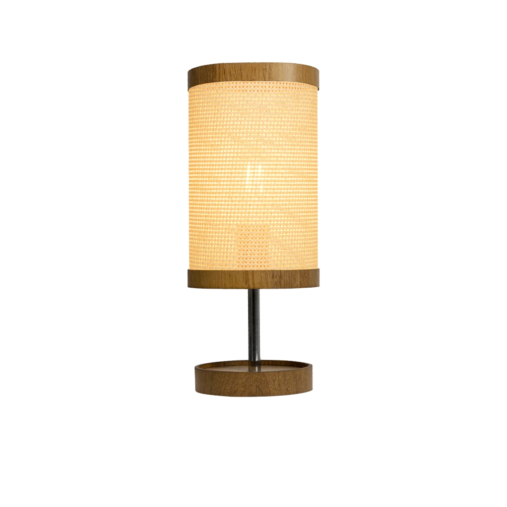 Abajur Classic Lar Palha Leve PL1520 1L E27 Ø200x320mm 1169

