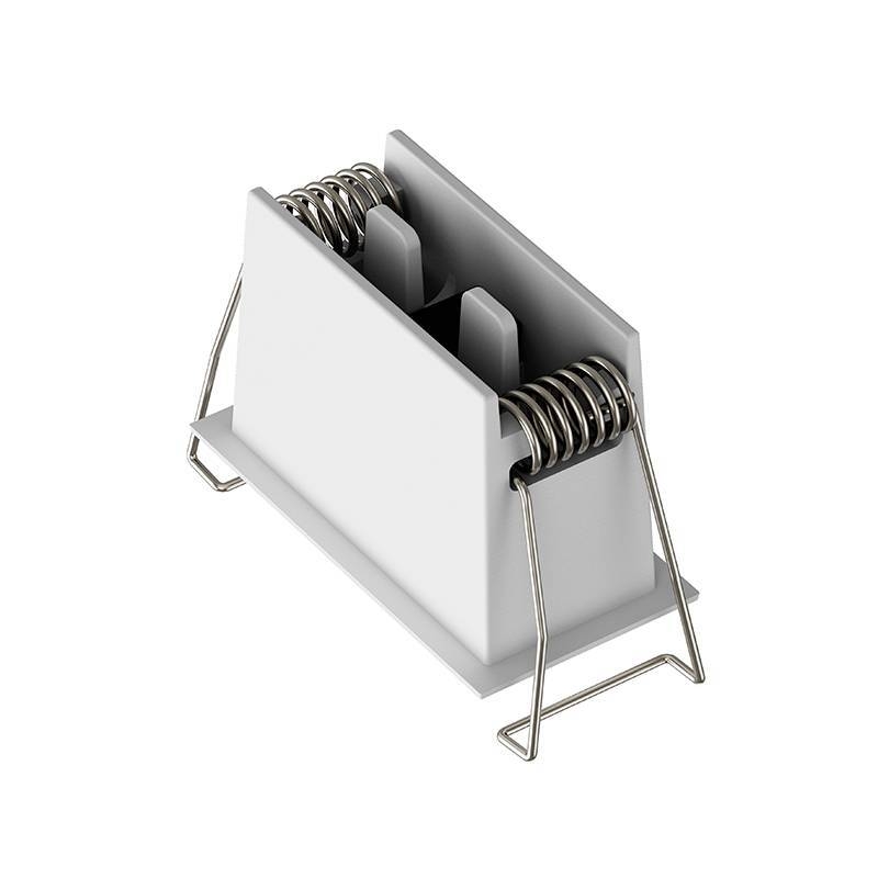 Embutido Nordecor Powerlux 3 Focos 5 watts Branco 2700K IRC97 36° Bivolt 62x32x40mm 80003