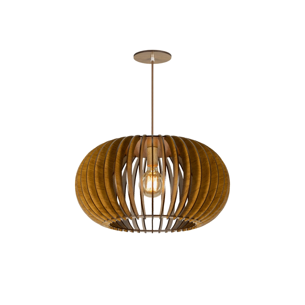 Pendente Classic Lar Oval 45 1L E27 Ø450x240mm 1021