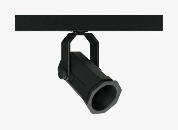 Spot Stella Stage para Linha Trace Preto 1L MR11/MR16 Ø72x120mm STL25445PTO