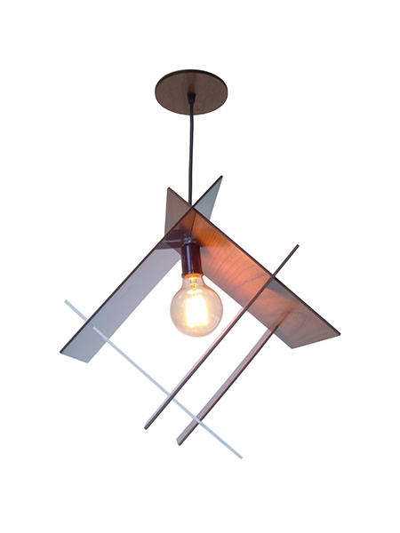 Pendente Classic Lar Mod 1L E27 355x355x360mm 1041