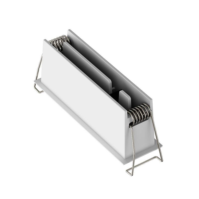 Embutido Nordecor Powerlux 6 Focos 8 watts Branco 2700K IRC97 36° Bivolt 109x32x40mm 80006