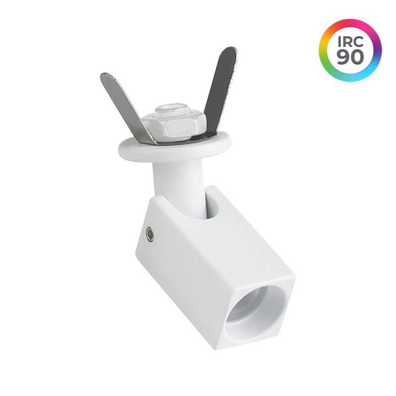 Mini Spot Nordecor Lit Embutir 1 watt 24V IRC90 3000K 24° Branco IP20 13x13x25mm 6980