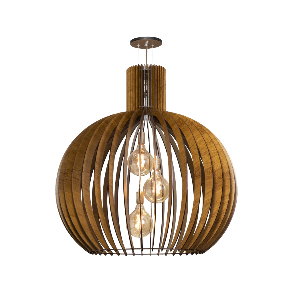 Pendente Classic Lar Ethienne 82 3L E27 Ø825x860mm 1024