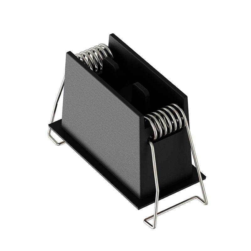 Embutido Nordecor Powerlux 3 Focos 5 watts Preto 2700K IRC97 36° Bivolt 62x32x40mm 80005