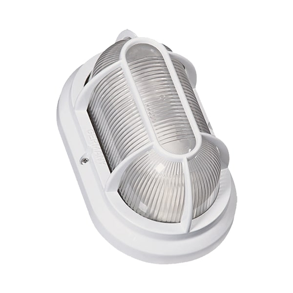 Arandela Germany Tartaruga Munich Alumínio Branco e Vidro 1L E27 196x90x119mm 1500200.11