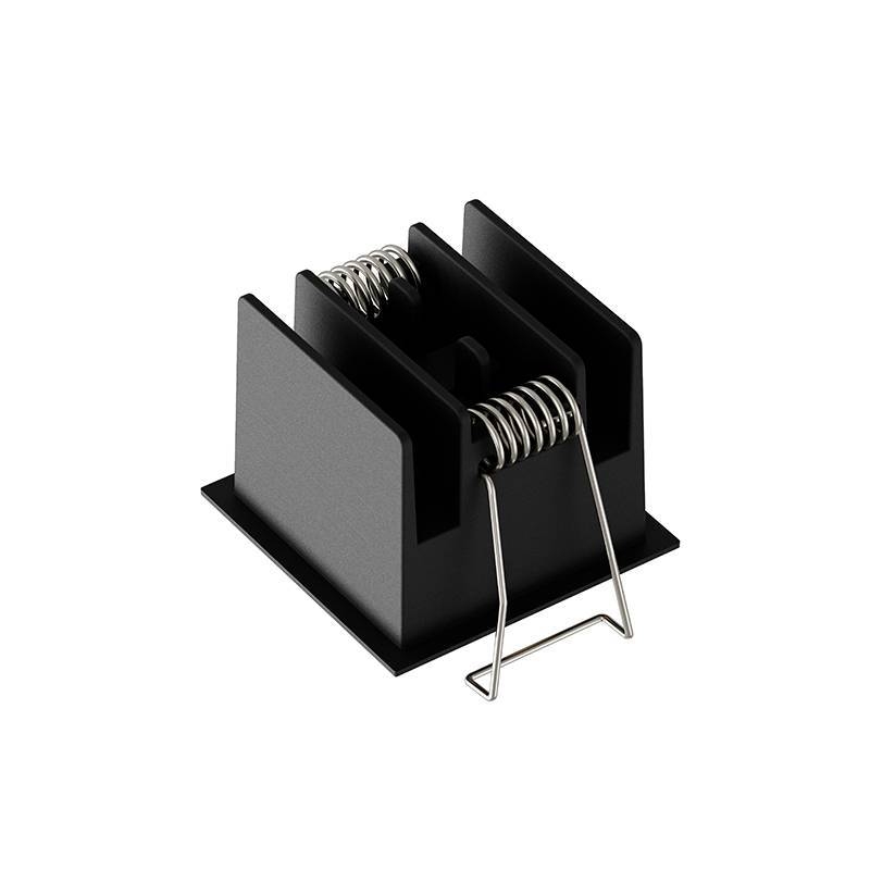 Embutido Nordecor Powerlux 4 Focos 7 watts Preto 2700K IRC97 36° Bivolt 52x52x40mm 80014