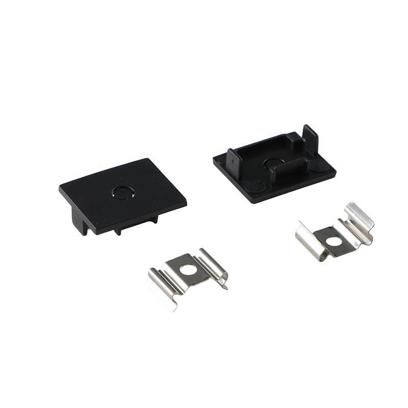 Perfil Sobrepor Nordecor Brise Preto 23x18mm Barra 2 metros 4338