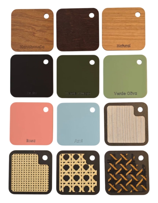 Plafon Classic Lar Palha Leve PL5517 Madeira 5L E27 Ø550x170mm 1262


