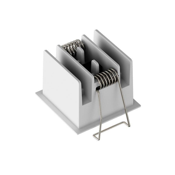 Embutido Nordecor Powerlux 4 Focos 7 watts Branco 2700K IRC97 36° Bivolt 52x52x40mm 80012