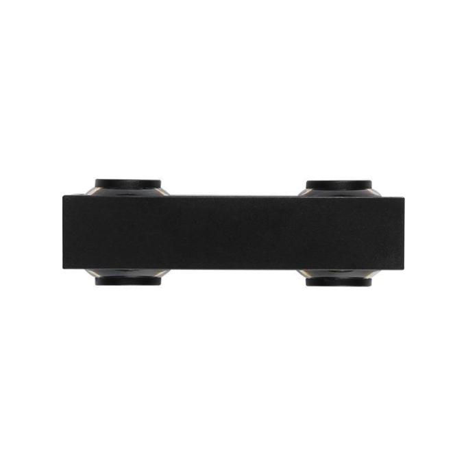 Arandela Nordecor Flou Duo 4 watts 2700K 40° IP65 Preto 96x48x30mm 2981