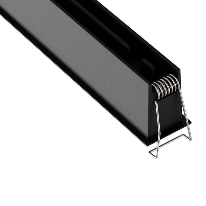 Embutido Nordecor Powerlux 12 Focos 18 watts Preto 2700K IRC97 36° Bivolt 109x32x40mm 80011