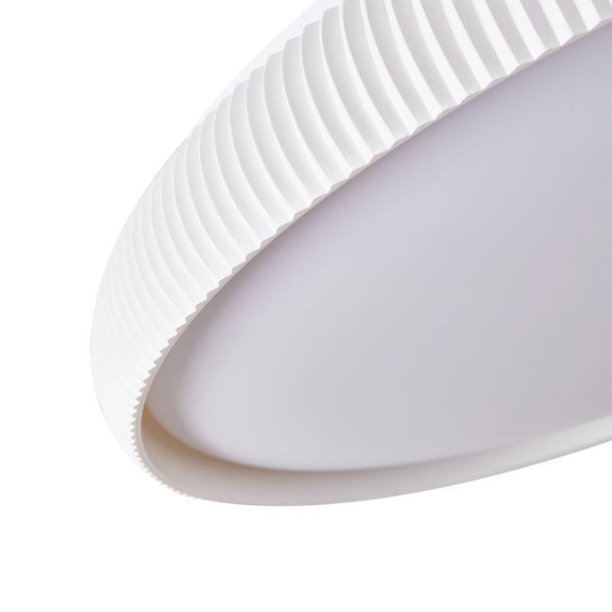 Plafon Nordecor Rond 33 watts Multitemperatura Branco Ø520x60mm 90036