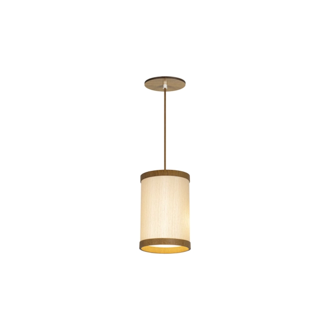 Pendente Classic Lar Soft C1520 Madeira 1L E27 Ø142x200mm 1156

