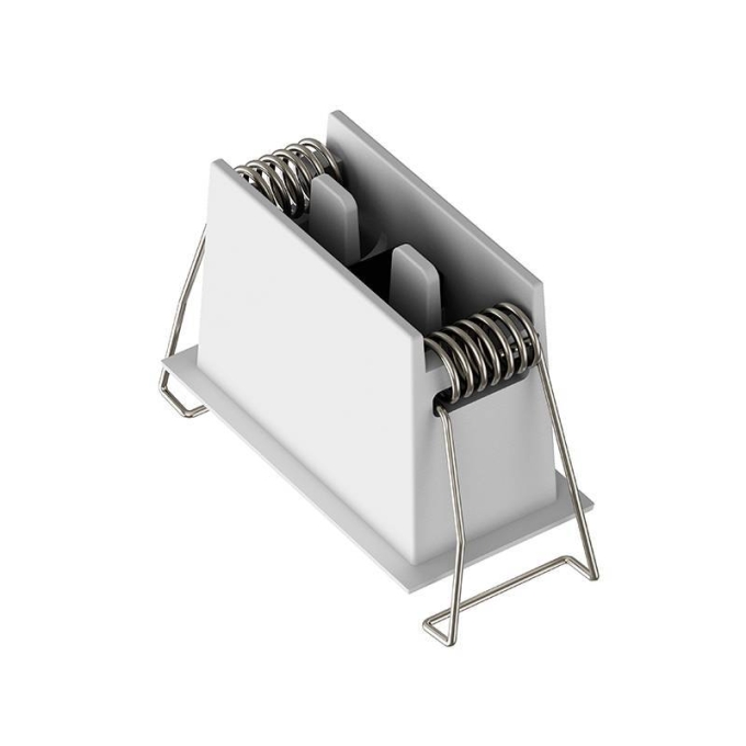 Embutido Nordecor Powerlux 3 Focos 5 watts Branco 2700K IRC97 36° Bivolt 62x32x40mm 80003