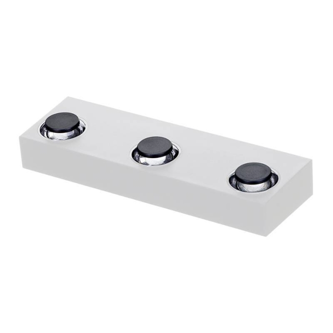 Arandela Nordecor Flou Tri 6 watts 2700K 40° IP65 Branco 156x48x30mm 2982