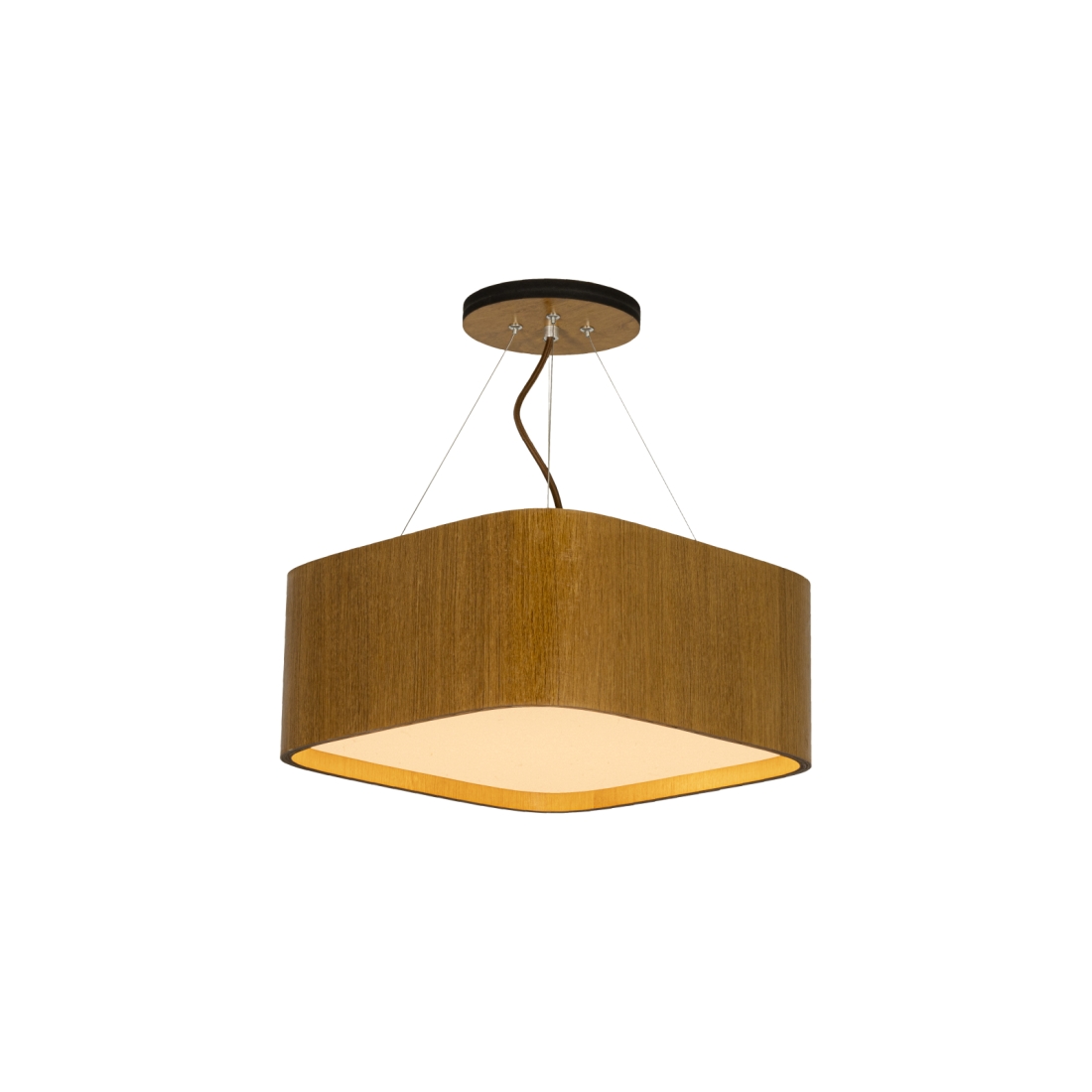 Pendente Classic Lar Lamé 35 Madeira 3L E27 152x350x350mm 1184

