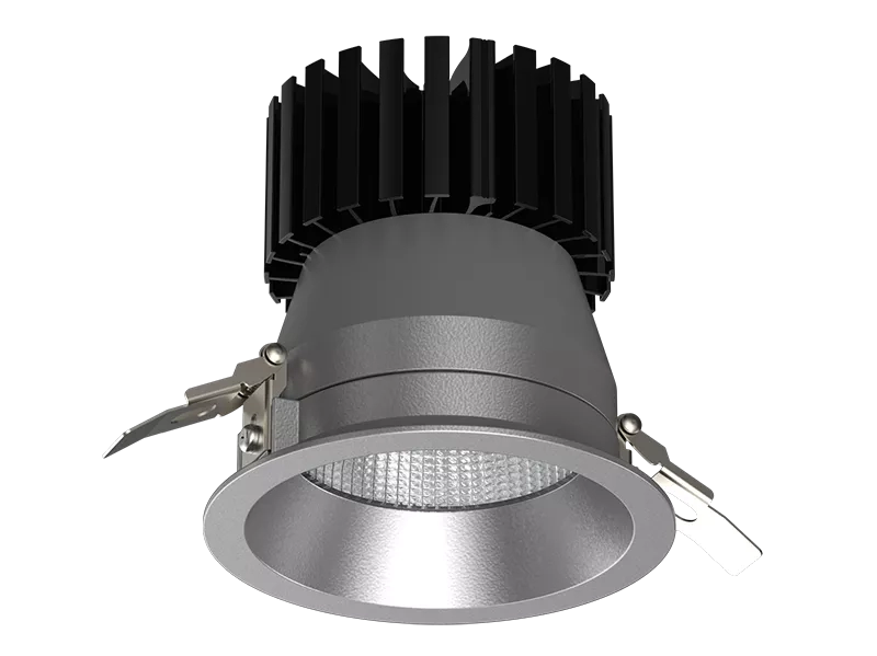 Luminária Powerlume Downlight Embutir Alumínio 36 watts IP40 220V Ø150x160mm DLAE-36W