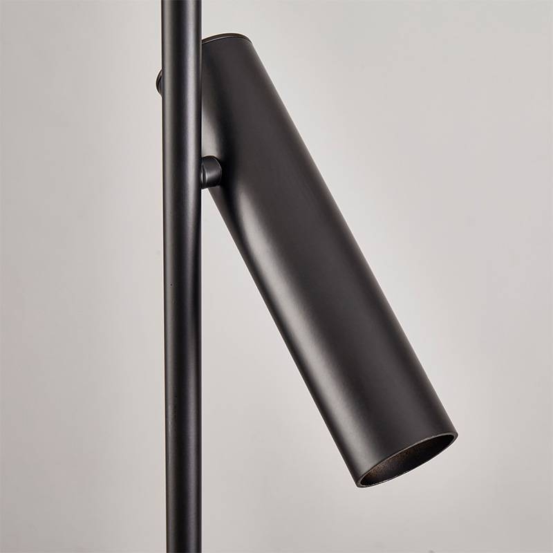 Spot Direcionavel Nordecor Clus 2L Mini Dicroica MR11 Preto 190x830mm 2917