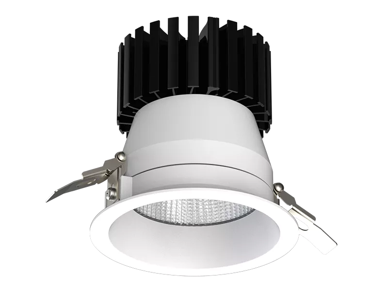 Luminária Powerlume Downlight Embutir Alumínio 36 watts IP40 220V Ø150x160mm DLAE-36W