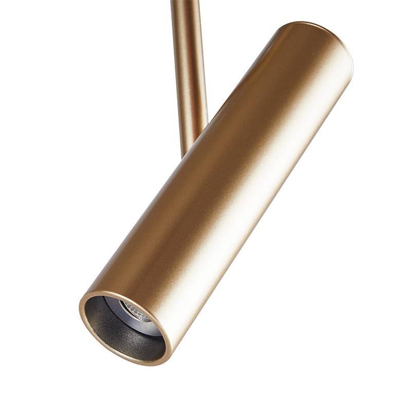 Spot Direcionavel Nordecor Clus 1L Mini Dicroica MR11 Dourado 190x240mm 2993