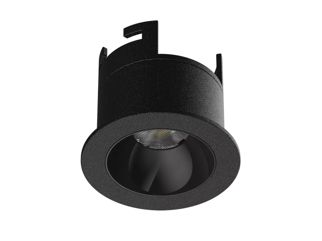 Luminária de Embutir Powerlume Dot Line Redondo 3 watts 36° IP40 Ø42x36mm Bivolt DOTEMB-R-3W