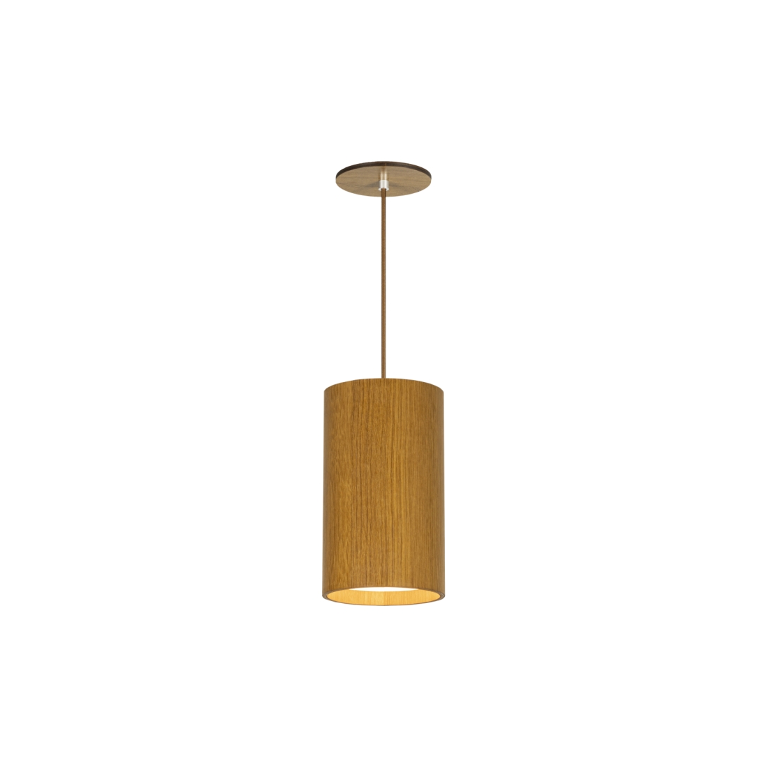 Pendente Classic Lar Cilindro SL1520 Madeira 1L E27 Ø142X200mm 1173

