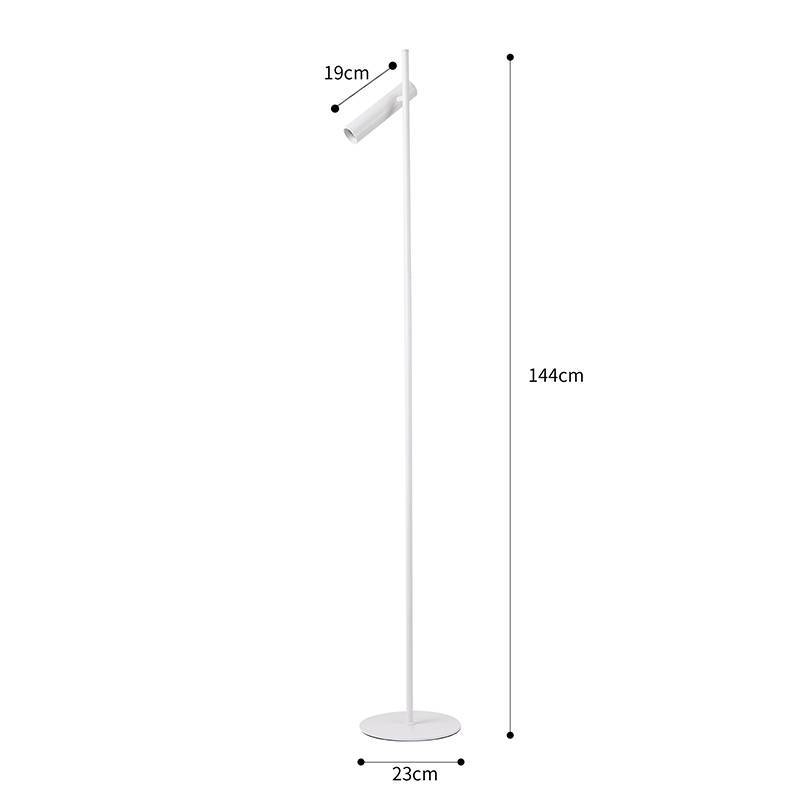 Luminária de Piso Nordecor Clus Branco 1L MR11 1440mm Bivolt 2990