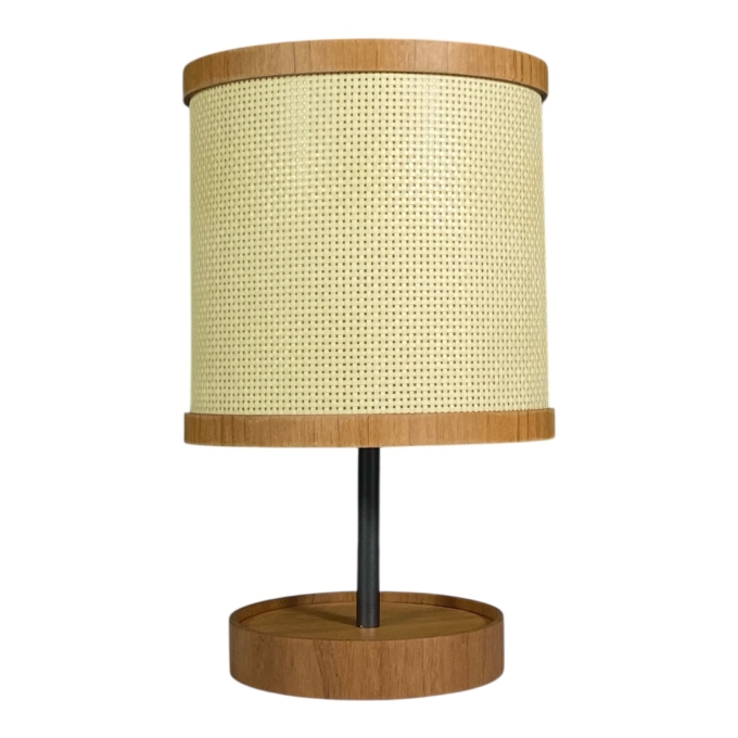 Abajur Classic Lar Palha Leve PL2020 1L E27 150x105x400mm 1170


