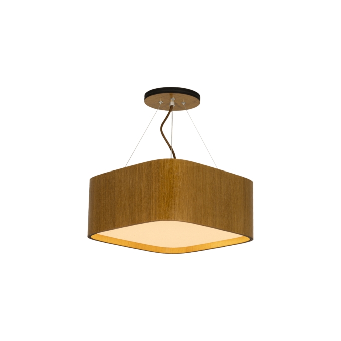 Pendente Classic Lar Lamé 35 Madeira 3L E27 152x350x350mm 1184

