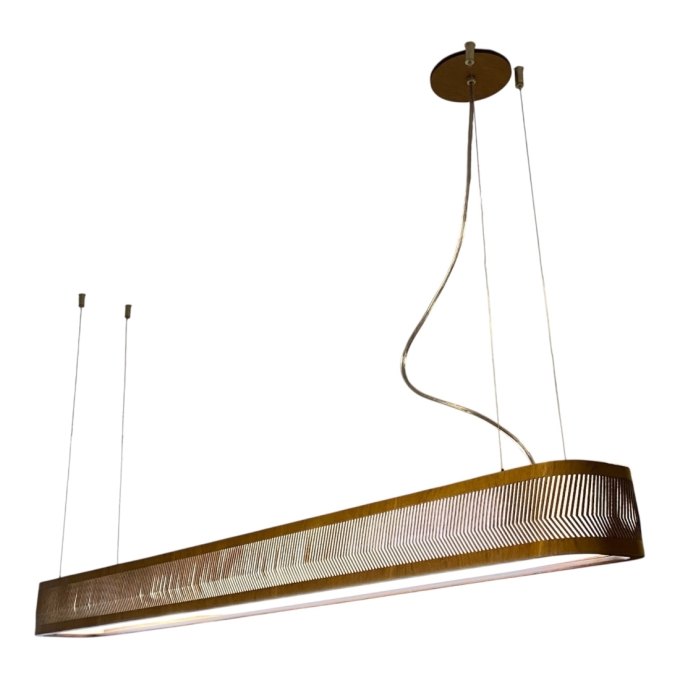 Pendente Classic Lar Balaio Office 1300 Madeira 2L T8 100x1300x150mm 1223
