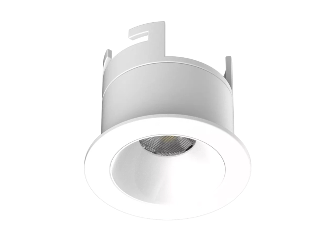 Luminária de Embutir Powerlume Dot Line Redondo 3 watts 36° IP40 Ø42x36mm Bivolt DOTEMB-R-3W