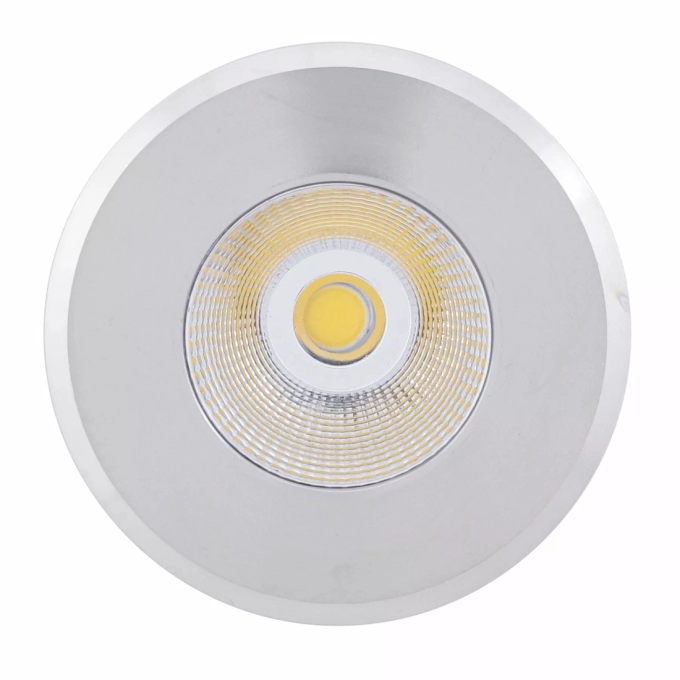 Embutido de Solo Gaya 6 watts 3000K IP67 Cob Prata IP67 24° Bivolt Ø89x99mm 3166